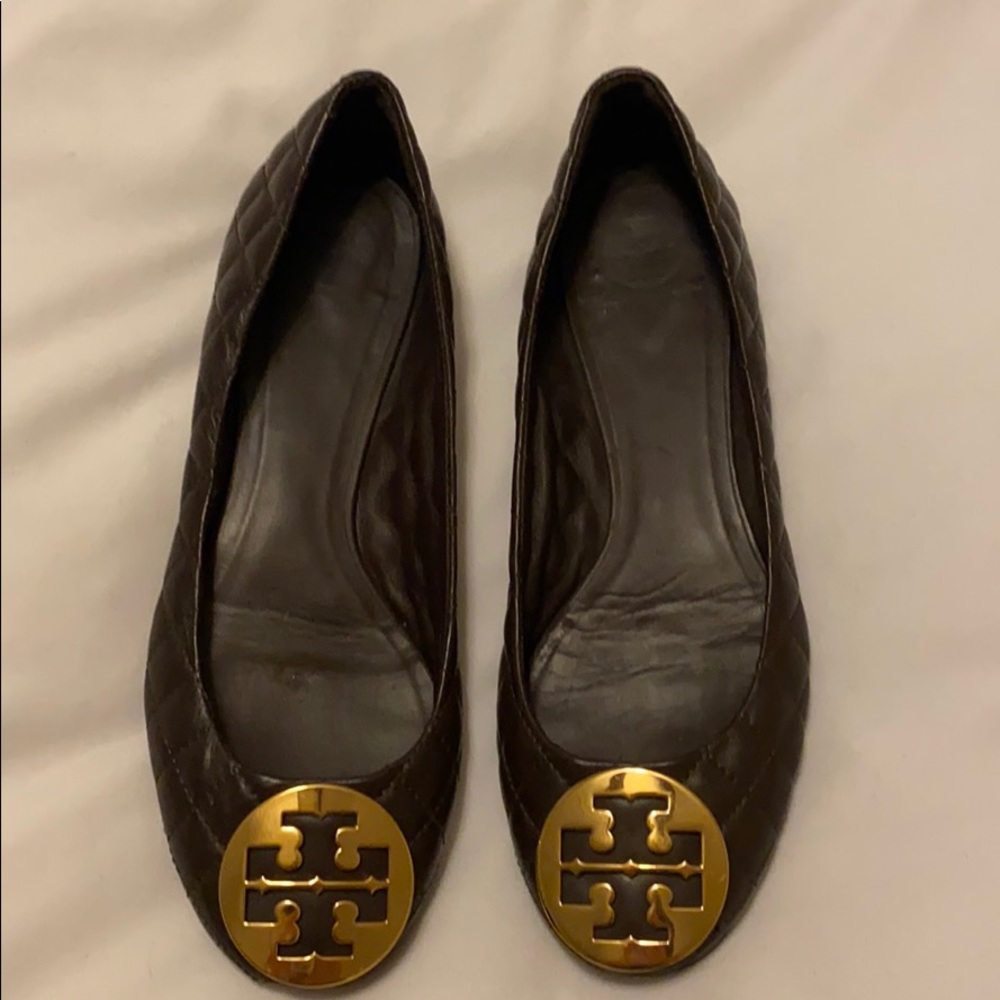 Tory Burch Brown Flats 🐻